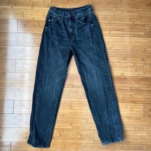 American Eagle Highest Waist Baggy Straight Jeans